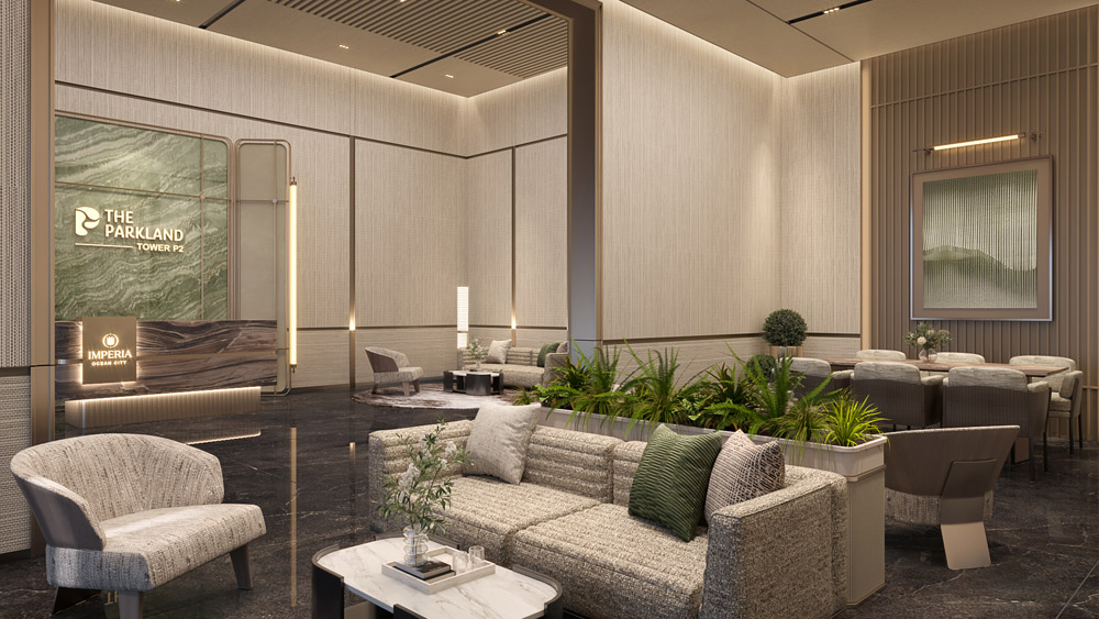 Căn hộ 1 phòng ngủ The Parkland được bàn giao theo tiêu chuẩn hoàn thiện cơ bản và các các thiết bị điện