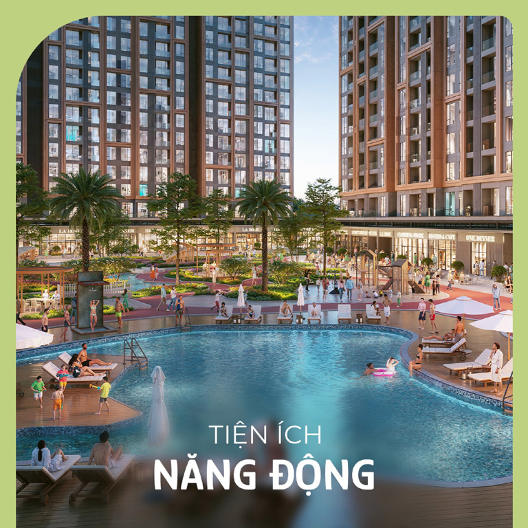 Tiện ích năng động tại Imperia Ocean City